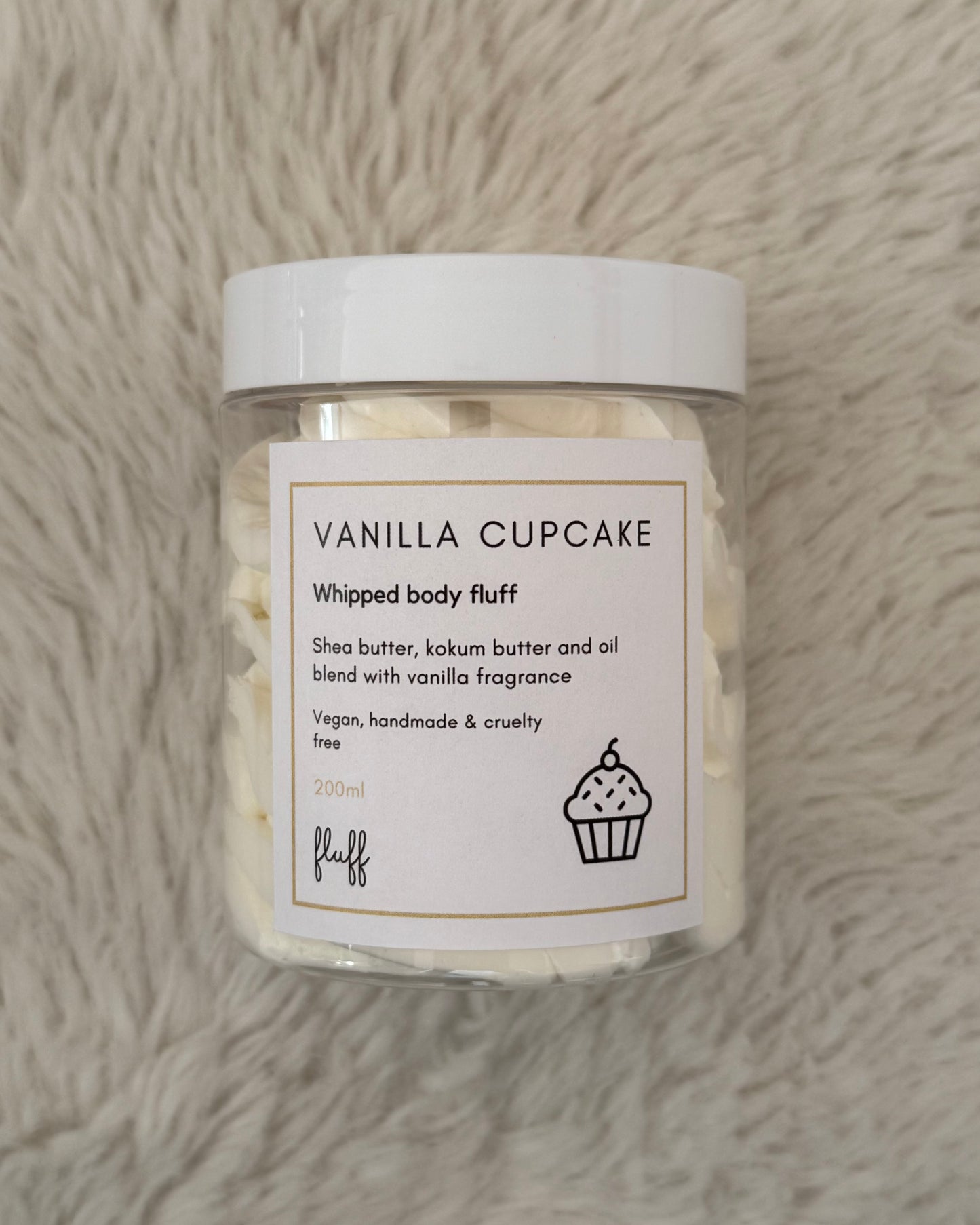 VANILLA CUPCAKE Whipped Body Fluff